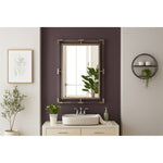 Ghost Acrylic And Metal Frame Mirror in Chrome
