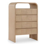Giada Solid Wood And Veneer Chest in Natural