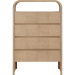Giada Solid Wood And Veneer Chest in Natural