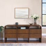 Giada Solid Wood And Veneer Dresser in Brown