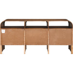 Giada Solid Wood And Veneer Dresser in Brown