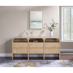Giada Solid Wood And Veneer Dresser in Natural