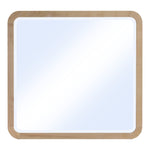 Giada Solid Wood And Veneer Mirror in Natural