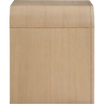 Giada Solid Wood And Veneer Nightstand in Natural