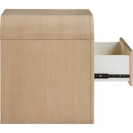 Giada Solid Wood And Veneer Nightstand in Natural
