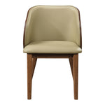 Glenwood Vegan Leather Upholstered Dining Chair in Khaki