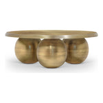 Globus Iron Coffee Table in Gold