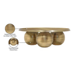 Globus Iron Coffee Table in Gold