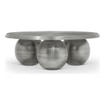 Globus Iron Coffee Table in Silver