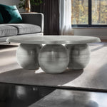 Globus Iron Coffee Table in Silver