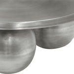 Globus Iron Coffee Table in Silver