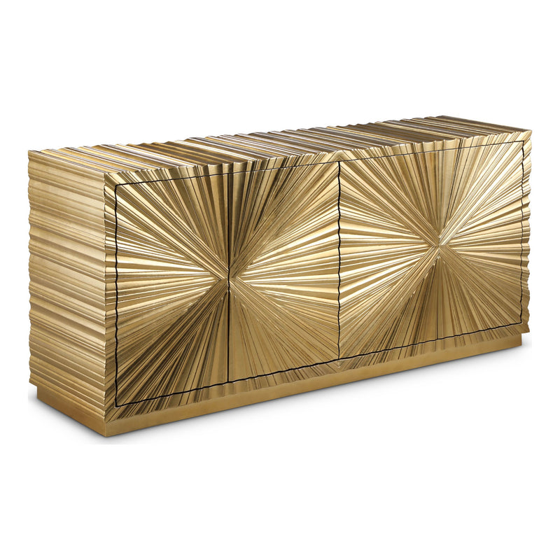 Golda Wood Sideboard / Buffet in Gold
