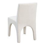 Gramercy Linen Textured Fabric Upholstered Dining Chair in Beige