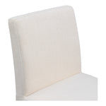 Gramercy Linen Textured Fabric Upholstered Dining Chair in Beige