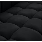 Gwen Velvet Upholstered Chair in Black