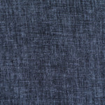 Adam Chenille Fabric Upholstered Queen Bed in Navy