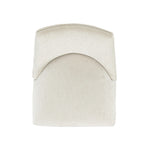 Beever Chenille Wood Upholstered Barstool in Cream