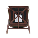 Patricia Wood Upholstered Counter Stool in Turtle Green