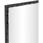 Hammer Iron Mirror in Black