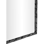 Hammer Iron Mirror in Black