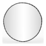 Hammer Iron Mirror in Black