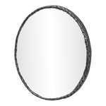 Hammer Iron Mirror in Black
