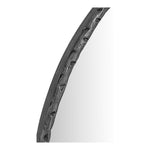 Hammer Iron Mirror in Black