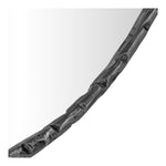 Hammer Iron Mirror in Black