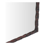 Hammer Iron Mirror in Brown