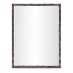 Hammer Iron Mirror in Brown