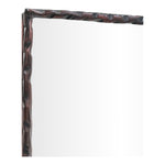 Hammer Iron Mirror in Brown