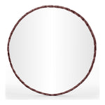 Hammer Iron Mirror in Brown