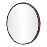 Hammer Iron Mirror in Brown