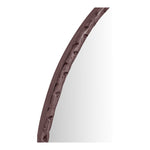 Hammer Iron Mirror in Brown