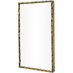 Hammer Iron Mirror in Gold