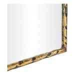 Hammer Iron Mirror in Gold