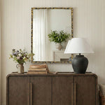 Hammer Iron Mirror in Gold