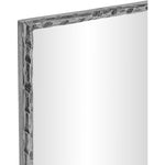 Hammer Iron Mirror in Silver