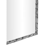Hammer Iron Mirror in Silver