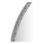 Hammer Iron Mirror in Silver