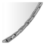 Hammer Iron Mirror in Silver