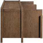 Harmony Oak Veneer And Solid Wood Sideboard/Buffet in Brown