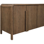 Harmony Oak Veneer And Solid Wood Sideboard/Buffet in Brown