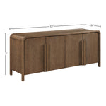 Harmony Oak Veneer And Solid Wood Sideboard/Buffet in Brown