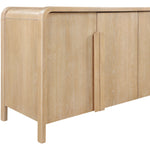 Harmony Oak Veneer And Solid Wood Sideboard/Buffet in Natural