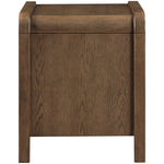 Harmony Oak Veneer And Solid Wood Night Stand in Brown