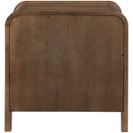 Harmony Oak Veneer And Solid Wood Night Stand in Brown