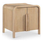 Harmony Oak Veneer And Solid Wood Night Stand in Natural
