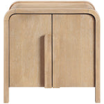 Harmony Oak Veneer And Solid Wood Night Stand in Natural