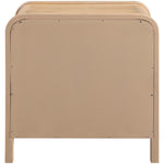 Harmony Oak Veneer And Solid Wood Night Stand in Natural